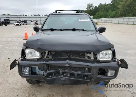 2002 Nissan Pathfinder Le из США, поврежденный, VIN JN8DR09Y82W746023